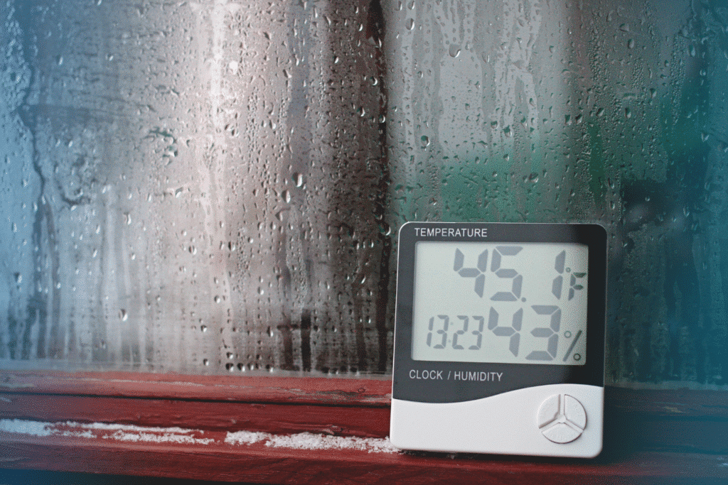 ideal basement humidity