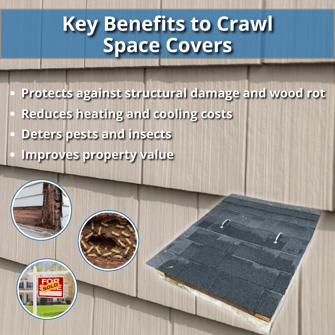 key benefits to crawl space covers