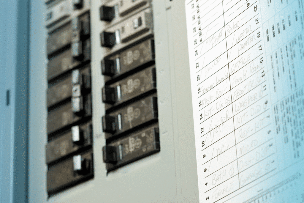 tripped circuit breaker